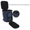 Fockety Water Flosser Travel Case, Portable 6.3x6.3x9.1in Lightweight Water Flosser Carrying Bag Oxford Cloth Dentals Oral Irrigator Travel Organizer, for Accessories Travelling view 4