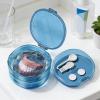 Denture Bath Case, Portable Slim Leak-Proof Soaking Container, Tooth Box for Cleaning and Rinsing, Convenient Storage for Travel, Bathroom, Home Use, Suitable for Men, Women, Adults, and Kids view 3