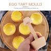 HAKIDZEL Tart Khaki Colour for Efficient Preparation of Tarts and Pies Kitchen Tool with Dual-Ended Design Tamper Wooden Easy Cleaning for Home Baking and Baking Enthusiasts view 3