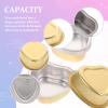Alipis Aluminium Foil Wax Melting Bowls Suitable 12pcs Large Capacity Wax Bean Melting Containers and Convenient to Clean for Removing Hair of Nose and Underarm view 4