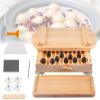 Manual Tapioca Pearl Maker Tool with Double Handle and Sliding Baffle Design for Bubble Tea Dessert Stores view 1