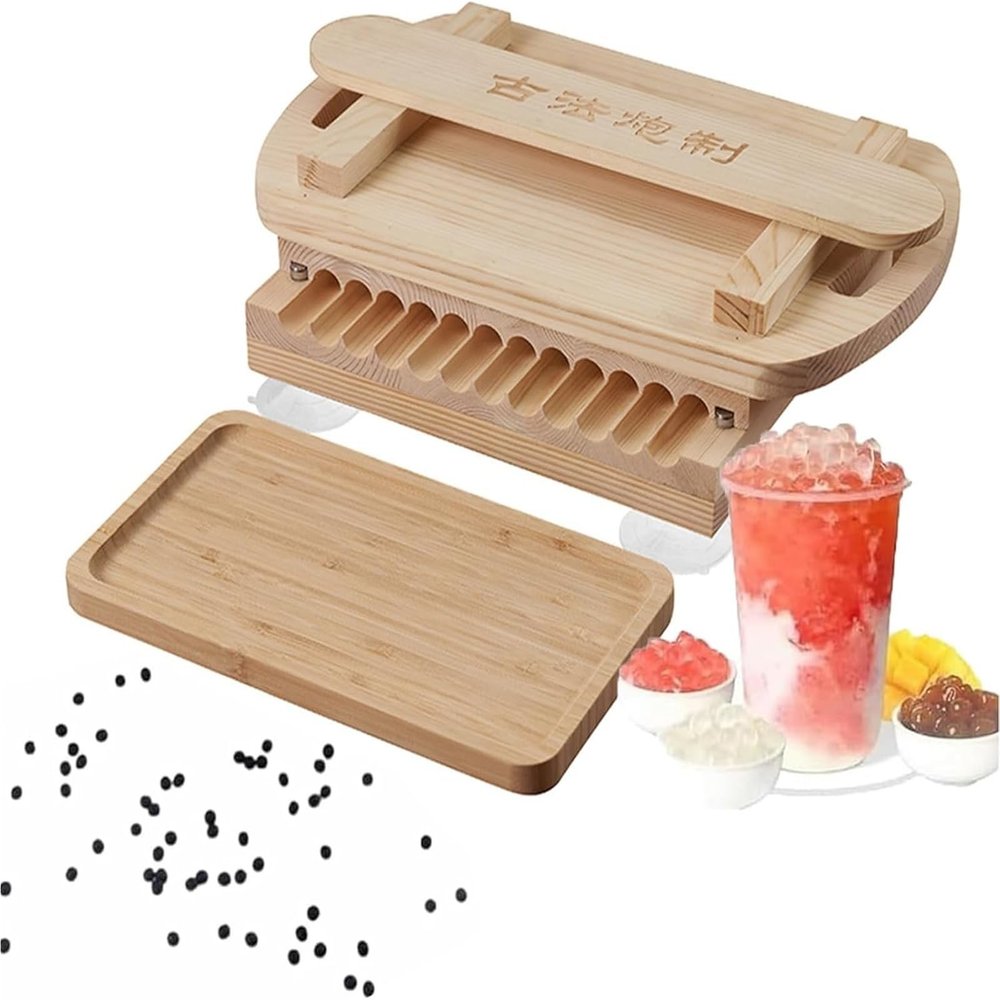Tapioca Pearl Maker, DIY Bubbles Pearl Tool, Ergonomic Design for Milk Tea Shops and Home Kitchens, Diameter Options for Perfect Pearls