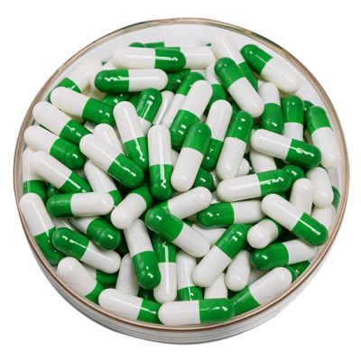 1000Pcs Transparent Hollow Gelatin Empty Separated Powder Capsule Shells