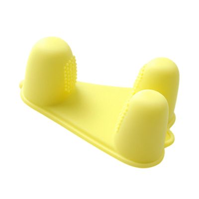 Silicone Snacks Finger Cover Oil-Proof and Dirt-Proof Food Clips Non-Slip Heat Resistant Finger Cots Multi-Function Kitchen Aid