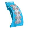 4 Level Adjustable Lumbar Support Back Stretcher Board, Orthopedic Massager with Massage Nodes for Home Gym, Spine Alignment Device for Back Neck Shoulder Slouching view 1