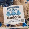 Afternoon Cream Tea Hamper | Luxury British Gift Basket with Scones, Rodda's Clotted Cream, Award-Winning Jam & Fudge | Reusable Woven Tray view 4