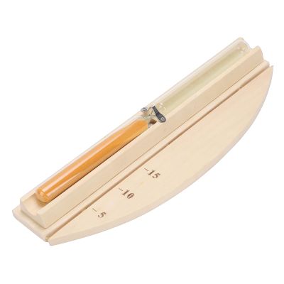 Asixxsix 15 Minutes Sauna Hourglass Sand Timer, 360 Rotating Sauna Sand Timer Heat Resistant Wooden Hour Glass, Accessories for SPA Room