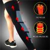 HNULGVI compression leg sleeves 1Pair Sport Anti-slip Full Length Compression Leg Sleeves Calf Shin Splint Support Protector for sports(Orange-2Pcs,M for weight 45-65kg) view 3