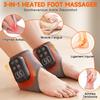2PCS Foot Massager with Heat and Vibration,3-in-1 TripleTherapy Foot Massager for Pain and Circulation, Cordless Feet & Ankle Massager with Adjustable Heat Modes, Extension Strap, Fits All Foot Sizes view 4