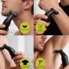 Efficient Wet Dry Electric Shaver Travel Trimmer for Outdoor Grooming ABS Body Groomer view 2