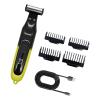 Efficient Wet Dry Electric Shaver Travel Trimmer for Outdoor Grooming ABS Body Groomer view 3