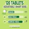 NaturDAO MAX DAO Enzyme Supplement 120 Tablets, Adjustable Dosage, Extended Release, Histamine Blocker view 2