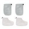 Baluue Paraffin Wax Bath Therapy Glove and Foot Cover Set Or Keep Wax Warm to Maximize Moisture Absorption and 2 Pairs Random Color for Professional Salon Home Use view 1