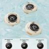 BRRNOO Digital Bath Tub Thermometer, Spacecraft Appearance, Premium Sensor, Design, Green Light Alarm, Bath Pool Spa, Baby Adult Gifts, Fast Accurate Readings view 3