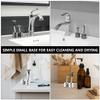 ibasenice Professional Razor Stand Aluminum Alloy Razor Storage Holder Large Opening for Manual Shaving Routine view 3