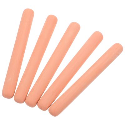 ibasenice 5pcs Terracotta Moisture Absorbers Red Clay Reusable Desiccant for Food Storage and Tea Preservation Extends Shelf Life Versatile Use Kitchen Moisture Maintainers