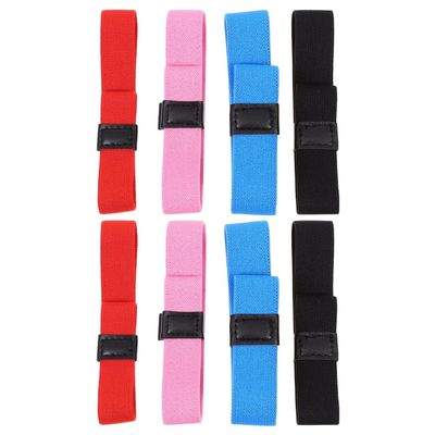 CALLARON 8pcs Lunch Box Straps Elastic Bands for Bento Boxes with Smooth Surface and Sturdy Polyester Material, for Secure Meal Prep and Kitchen Storage