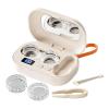Dopsyesn Ultrasonic Contact Lens Cleaner with Rechargeable Design, Portable Electric Cleaning Machine & Storage Box, Lens Care Tool for Home Office Travel Gym and Outdoor Sports view 1