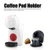 Chiyyak Reusable Coffee Pods Adapter Stainless Steel Capsule Converter for Machine with Brush Spoon Dishwasher Safe BPA Free view 2