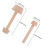 TEMPNAP Tart Mold with Dualheaded Design Pastry Tamper Double Sided 2pcs Wooden Baking Tool for Mini Tarts for Home Baking and Cake Making view 2