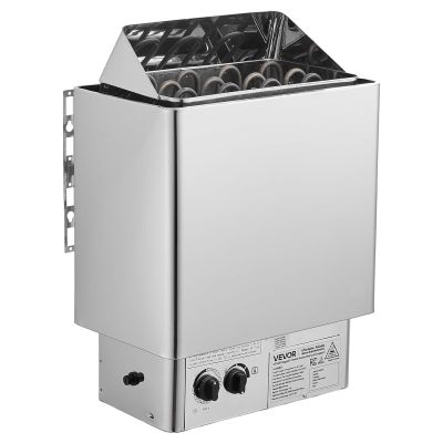 Eastnmythet 9kW Wall Mounted Sauna Heater for 9~13 m Room, Stainless Steel Sauna Heating Stove for Home, Commercial, Timer: 0-180 Min, Temperature: 0-110