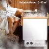 Eastnmythet 9kW Wall Mounted Sauna Heater for 9~13 m Room, Stainless Steel Sauna Heating Stove for Home, Commercial, Timer: 0-180 Min, Temperature: 0-110 view 2