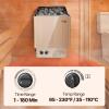 Eastnmythet 9kW Wall Mounted Sauna Heater for 9~13 m Room, Stainless Steel Sauna Heating Stove for Home, Commercial, Timer: 0-180 Min, Temperature: 0-110 view 3