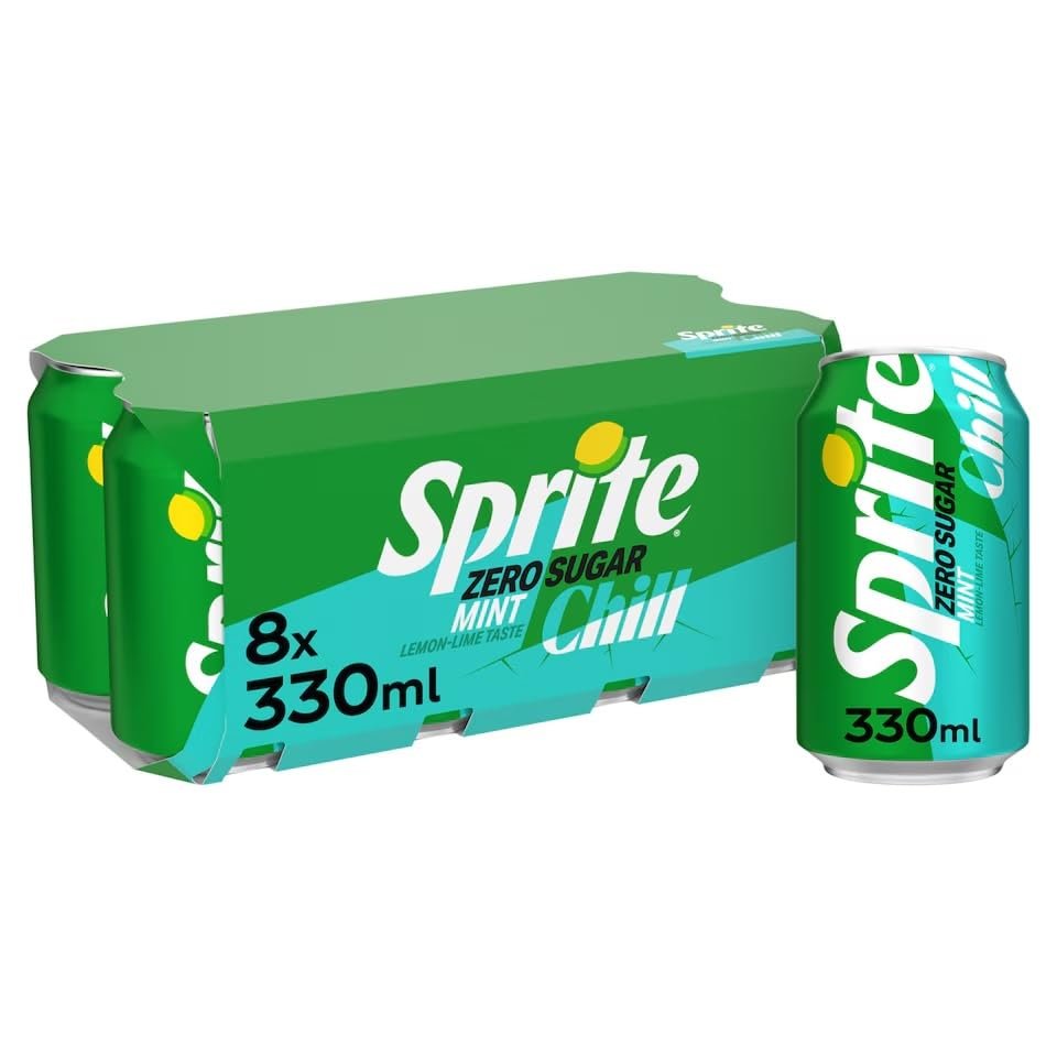 Drink Collection any Occasion 2026 (SPRITE Zero Sugar Mint Lemon-Lime chill 8x330ml)