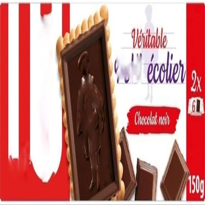 Lo Patett Ecolier dark chocolate Biscuits | 150g - pack of 4
