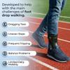 AAFGVC Cedro Foot Drop Afo BraceFoot Drop Brace AFO Ankle Support Lightweight Breathable Buckle Fastening Slip Resistant Daily Wear (Left foot + Right foot,XL) view 3