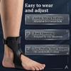 AAFGVC Cedro Foot Drop Afo BraceFoot Drop Brace AFO Ankle Support Lightweight Breathable Buckle Fastening Slip Resistant Daily Wear (Left foot + Right foot,XL) view 4