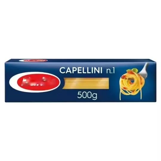 6x Berilia Capellini (Spaghetti) No. 1 Italian Pasta 500 g