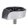 OEBUAFI Rust Resistant Glass Rinser Stainless Steel Cup Cleaner for Kitchen Sink, Multi Functional Glass Rinser for Home Bars, ABS Basin (Silver) view 3