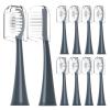 10pcs, Compatible with AquaSonic Black Series Vibe, Replacement Toothbrush Heads(5) view 1