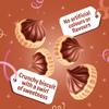 Choc Gems Chocolate Biscuits Multipack (5 x Mini Biscuits Pack in Each Bag) - Pack of 5 - Crunchy Biscuits with a Swirl of Sweetness - mct view 3