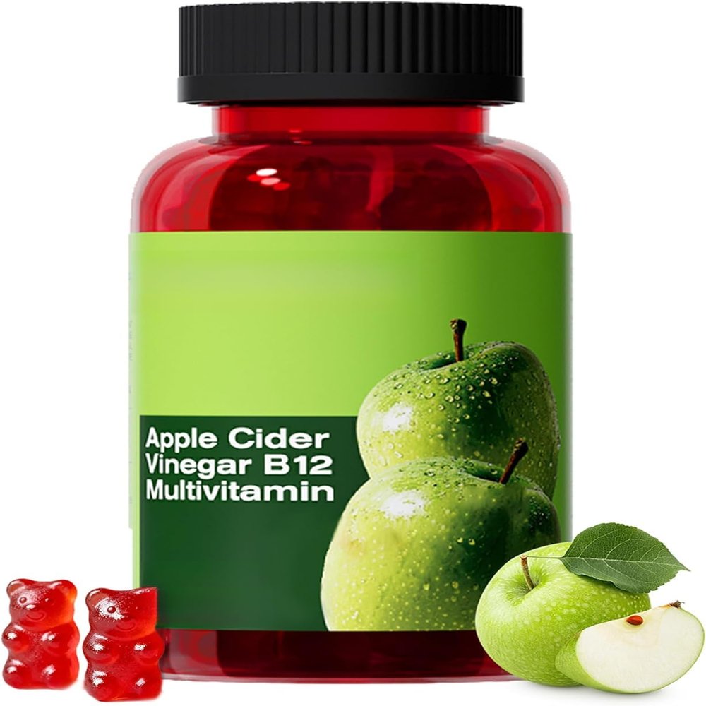 Apple Gummies For digestion, metabolism and daily energy support delicious vegan gummies