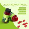 Apple Gummies For digestion, metabolism and daily energy support delicious vegan gummies view 4