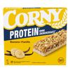 Corny Protein Bar Banana Vanilla 4 x 25g (100g) Cereal Bars with Banana & Vanilla Flavour, No Added Sugar view 1
