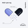 Vitalers NAD+ 500 mg, 30 Vegan Capsules, 1 Month Supply, Simple Composition view 2