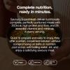 Savoury SuperMeals, Chinese Fried Rice, Hot Ready Meal, High Fibre, High-Protein Meal, 26 Vitamins & Minerals, Nutritionally Complete, Just Add Water, Vegan, 10 Meals | Protein Works view 4