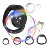 ZeeKoug A Black Pot Lid Indoor Sports Small Device, 4 Interchangeable Size Accessories, 1 Key view 1