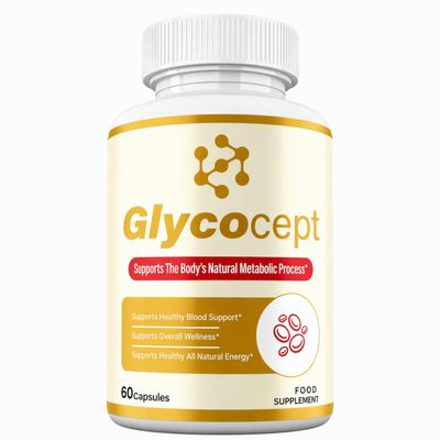 Glycocept Food Supplement Daily Metabolic Support Formula 60 Capsules 1 Month Supply for Men & Women