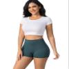 Goat Union Overnight Period Shorts for Women - 2" Absorbent Sleep Period Boyshorts Heavy Flow, Trekking Green, S view 1