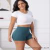 Goat Union Overnight Period Shorts for Women - 2" Absorbent Sleep Period Boyshorts Heavy Flow, Trekking Green, S view 3