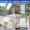 Cryfokt 3 Roll Window Condensation Absorber, 16.4FT 5mm Thick Reusable Water Damp Tape, Self Adhesive Design, Condensation Damp Absorber for Home Windows Glass Doors Bathrooms view 3
