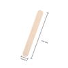 ibasenice 100pcs Wooden Ice Pop Sticks Khaki Round Craft Sticks for Boys and Girls Ice Cream Making and DIY Projects view 2
