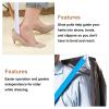 KOCKSHION Lightweight Sock Assistance Device with Long Handle and Abs Material for Adults and Seniors, Easy to Assemble Dressing Aid for Wearing Socks and Shoes at Home Or Travel view 3