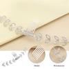 Artibetter Adjustable Rhinestone Mask Extender with Fine Workmanship, Prevents Mask from Dropping, Comfortable Ear Hooks for Daily Use and Relief from Ear view 3