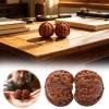 2026 New Wenwan Walnuts, Boutique Natural Wenwan Walnut Handball, Chinese Walnuts Fidget, Health Grip Ball for Meditation, Finger Exercise, Desk Decor, Elderly Gift, Wellness (39-40mm) view 2