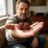 2026 New Wenwan Walnuts, Boutique Natural Wenwan Walnut Handball, Chinese Walnuts Fidget, Health Grip Ball for Meditation, Finger Exercise, Desk Decor, Elderly Gift, Wellness (39-40mm) view 4